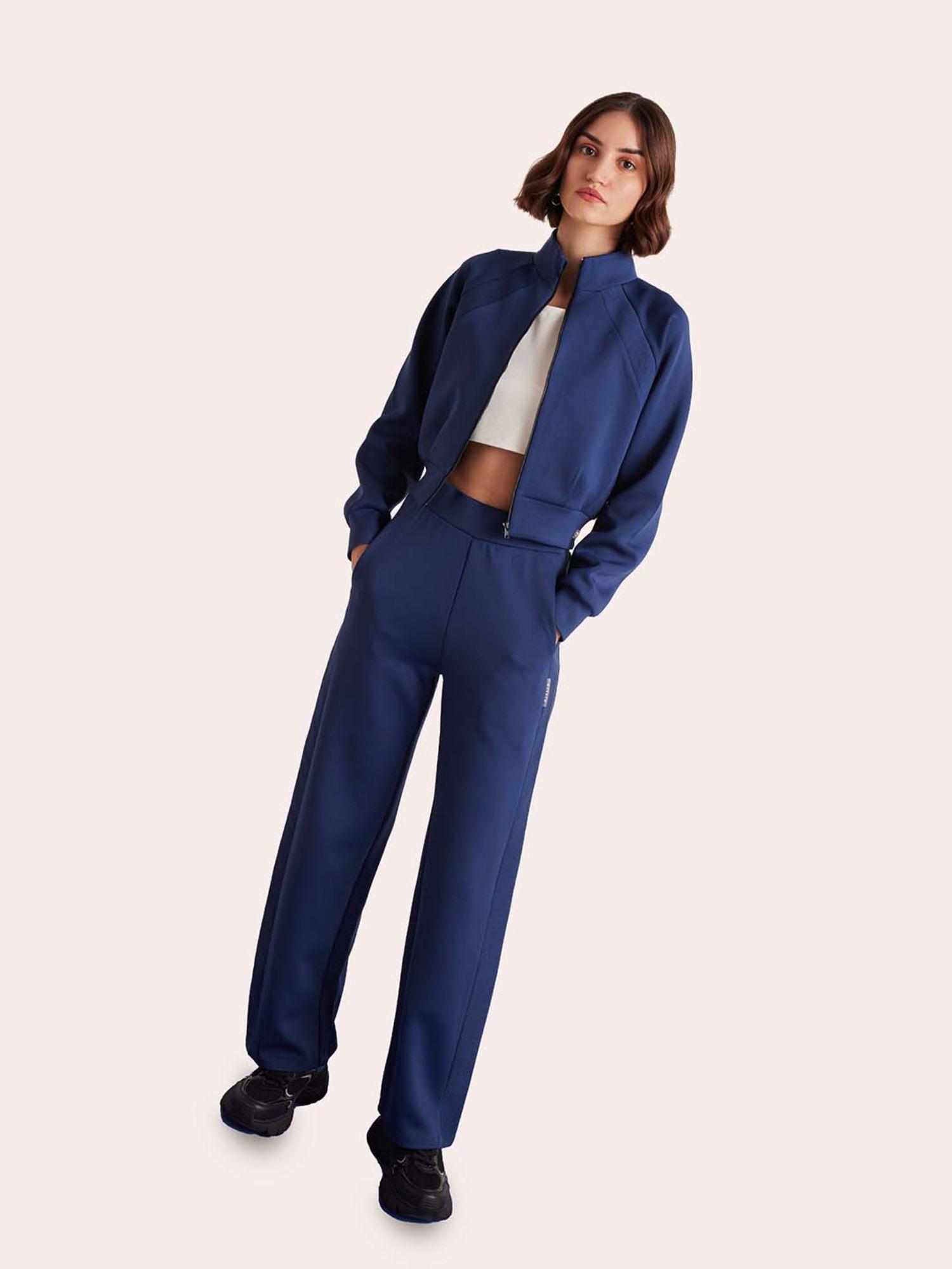 travel in comfy jacket and pant co-ord (set of 2)