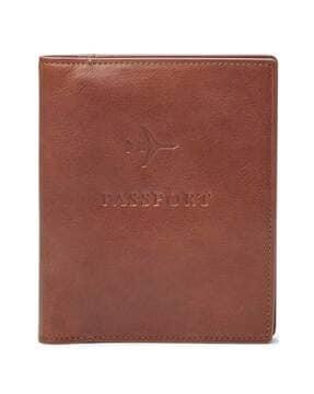travel leather passport case