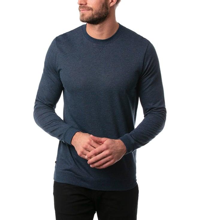 travis mathew blue nights fink 2.0 classic fit sweatshirt