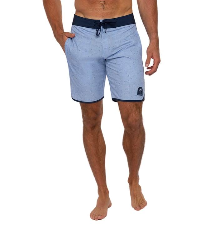 travis mathew heather bel air blue yucatan board comfort fit shorts