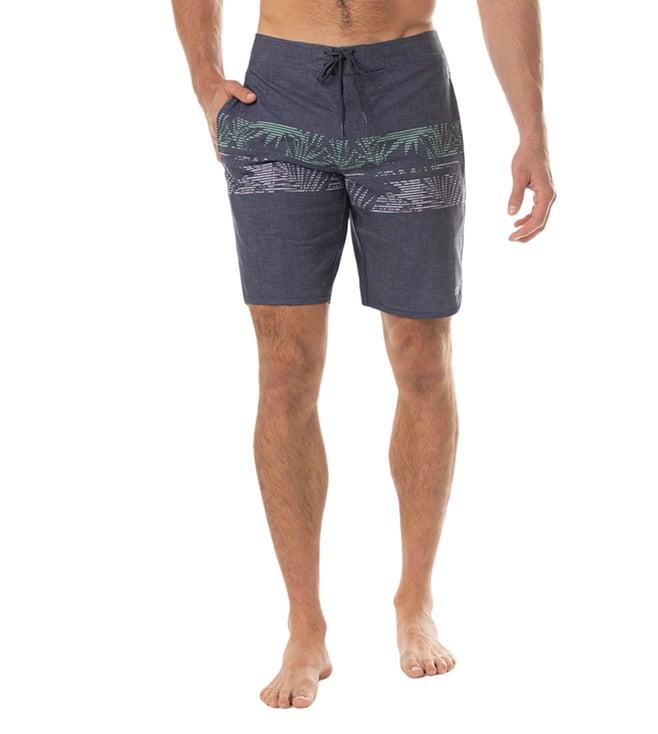 travis mathew heather insignia parked the shark board tropical comfort fit shorts