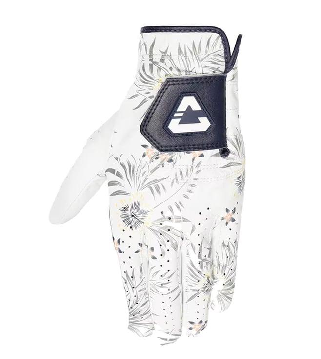travis mathew white cuater beach bliss glove (left hand) - m/l