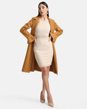 trench coat with insert pockets