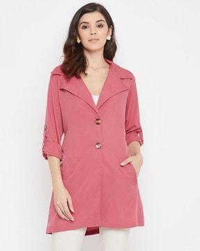 trench coat with insert pocket