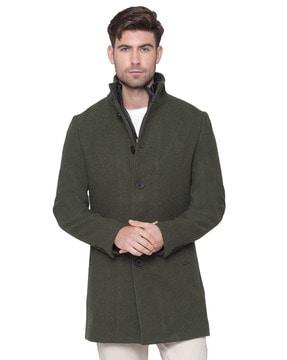 trench coat with insert pockets