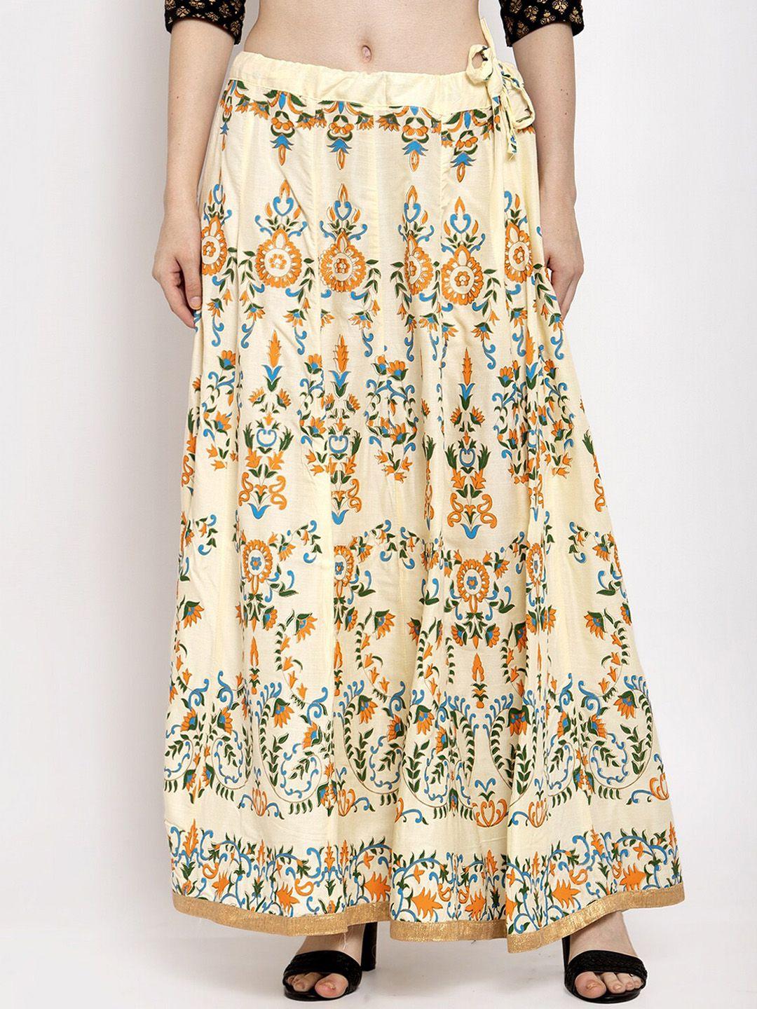 trend-level-floral-printed-flared-maxi-skirts