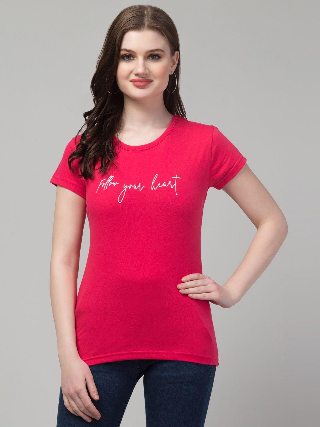 trend level women typography printed applique t-shirt