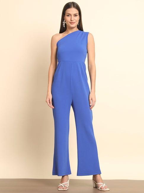 trend arrest blue jumpsuit