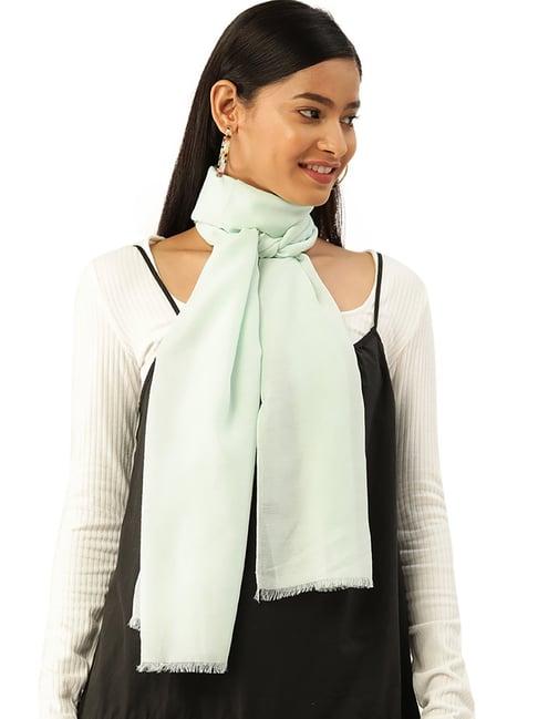 trend arrest mint scarf