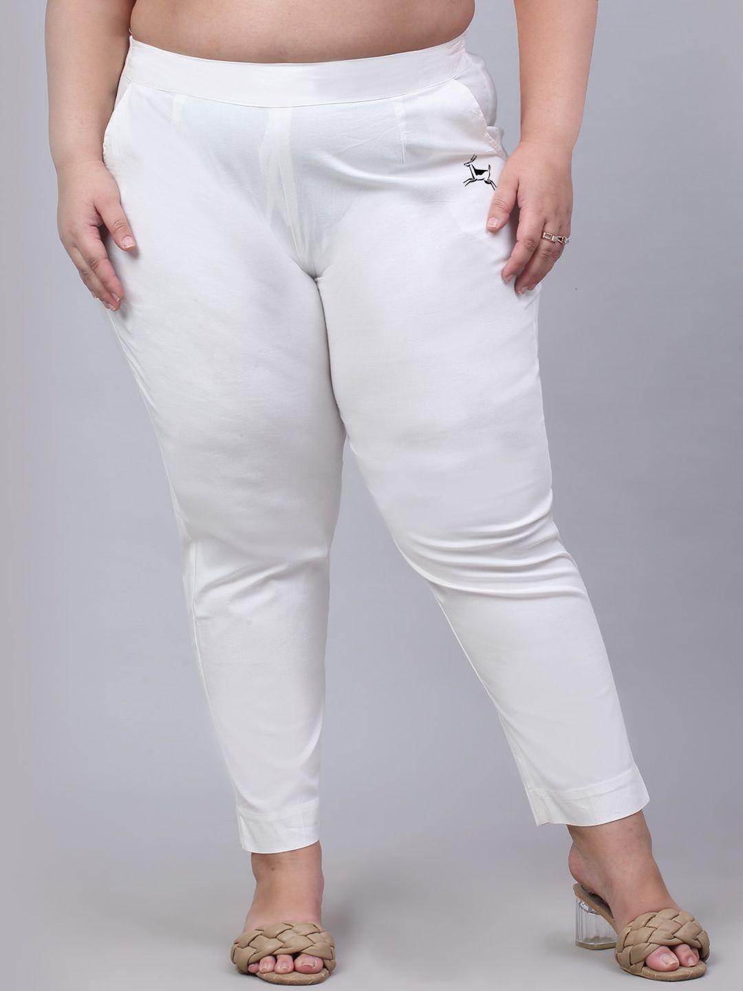 trend level women plus size original easy wash trousers