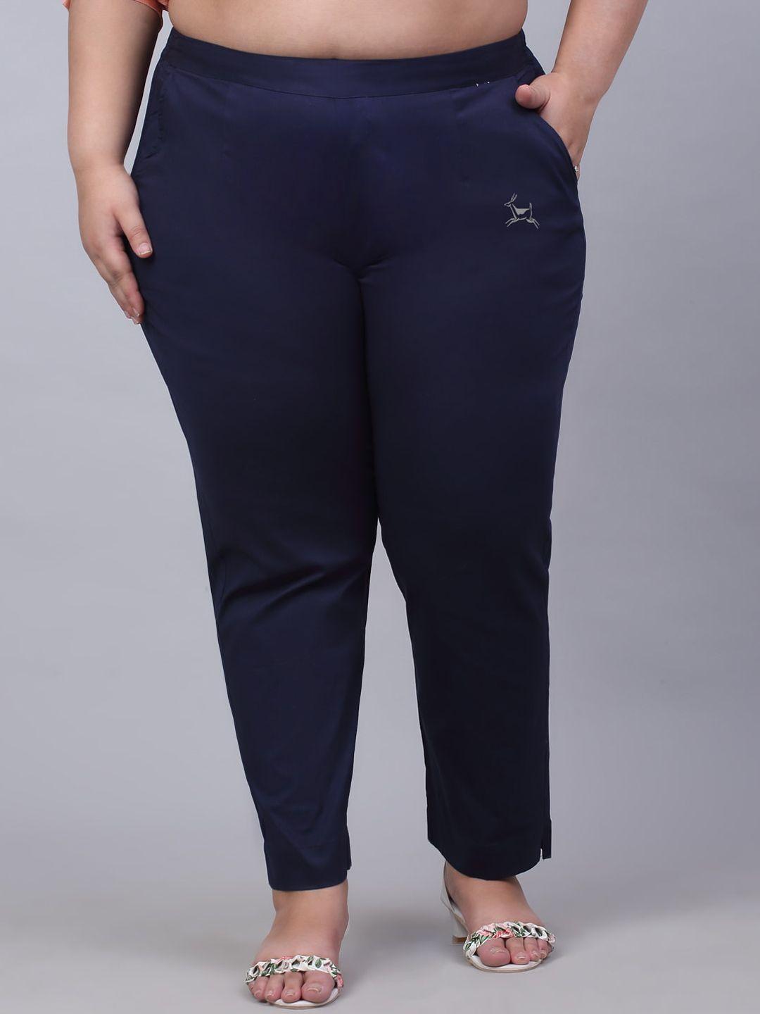 trend level women plus size original easy wash trousers