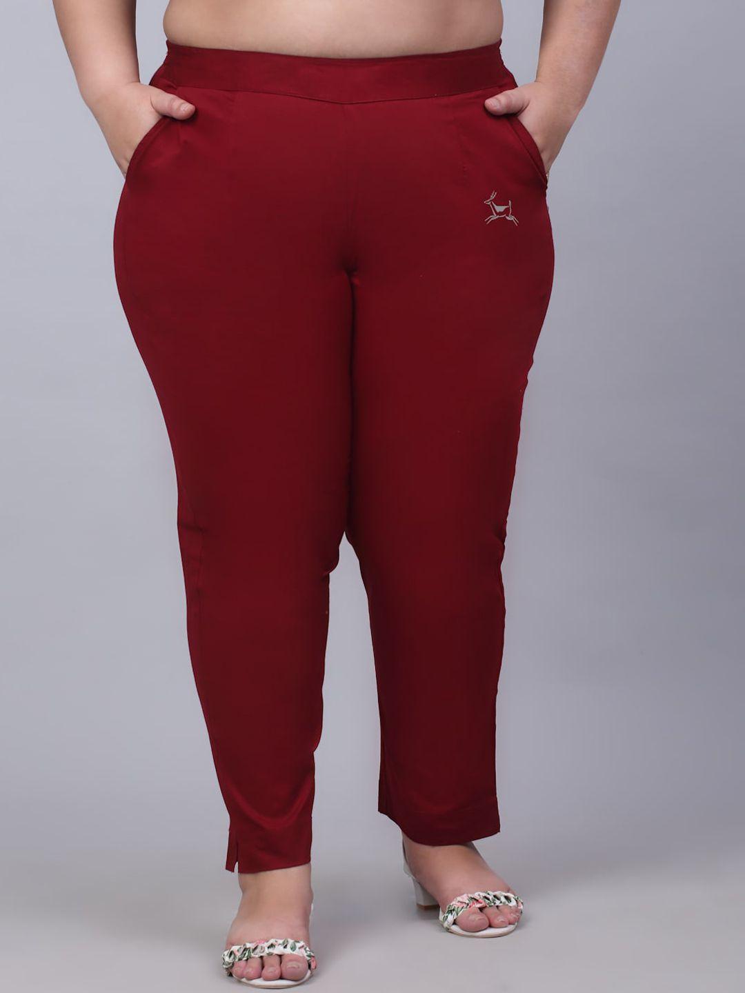 trend level women plus size original easy wash trousers