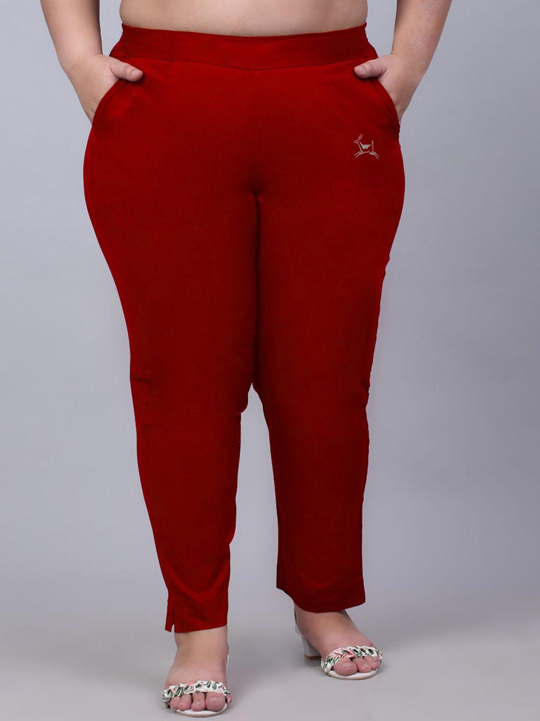 trend level women plus size original easy wash trousers