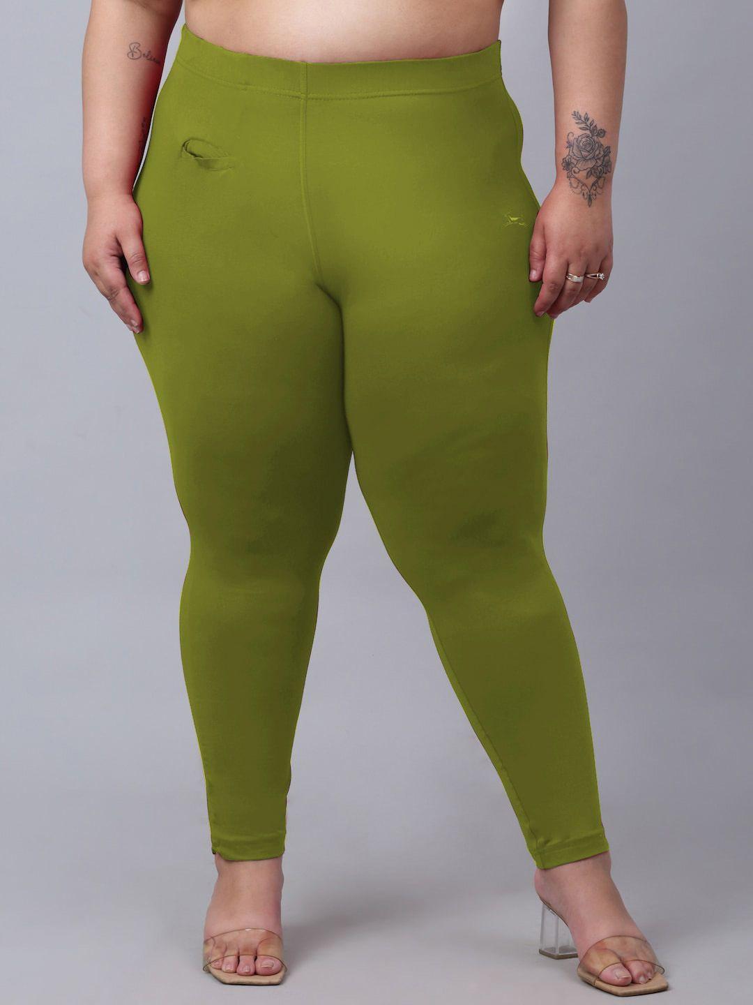 trend level women plus size super regular fit easy wash casual trousers