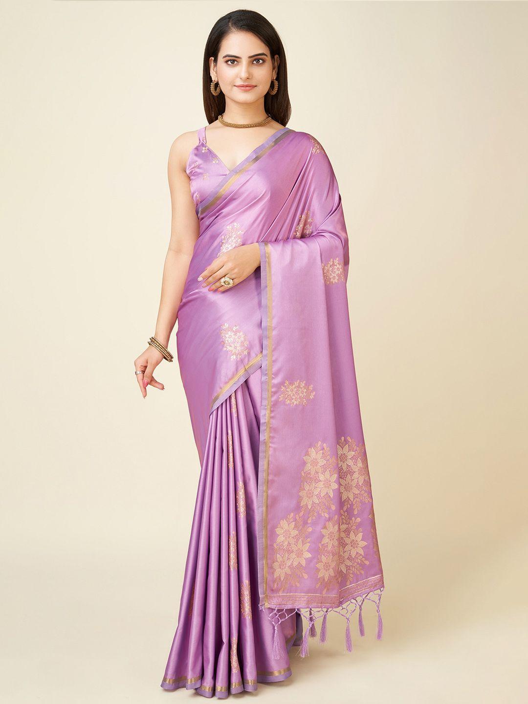 trendmalls woven design zari banarasi saree