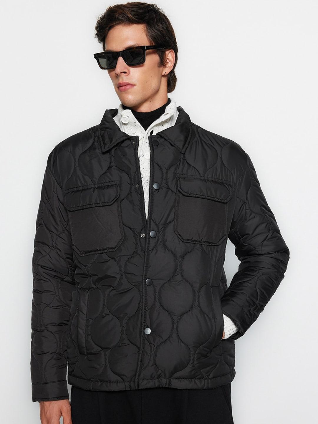 trendyol spread collar padded jacket