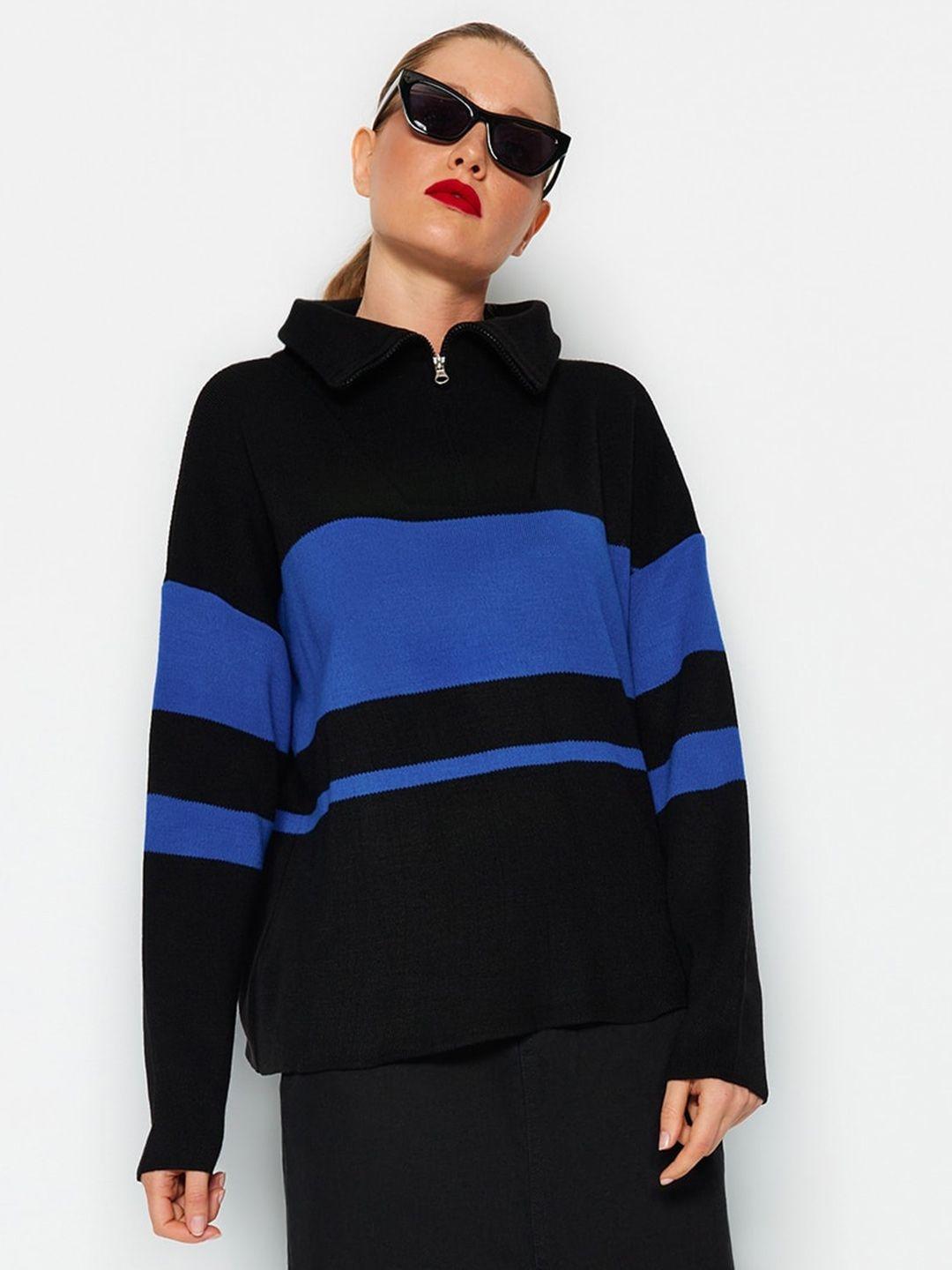 trendyol colourblocked pullover