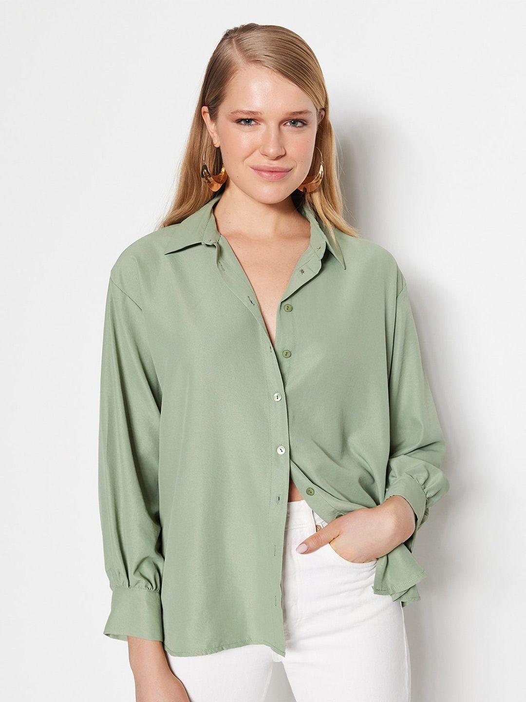 trendyol contemporary casual shirt