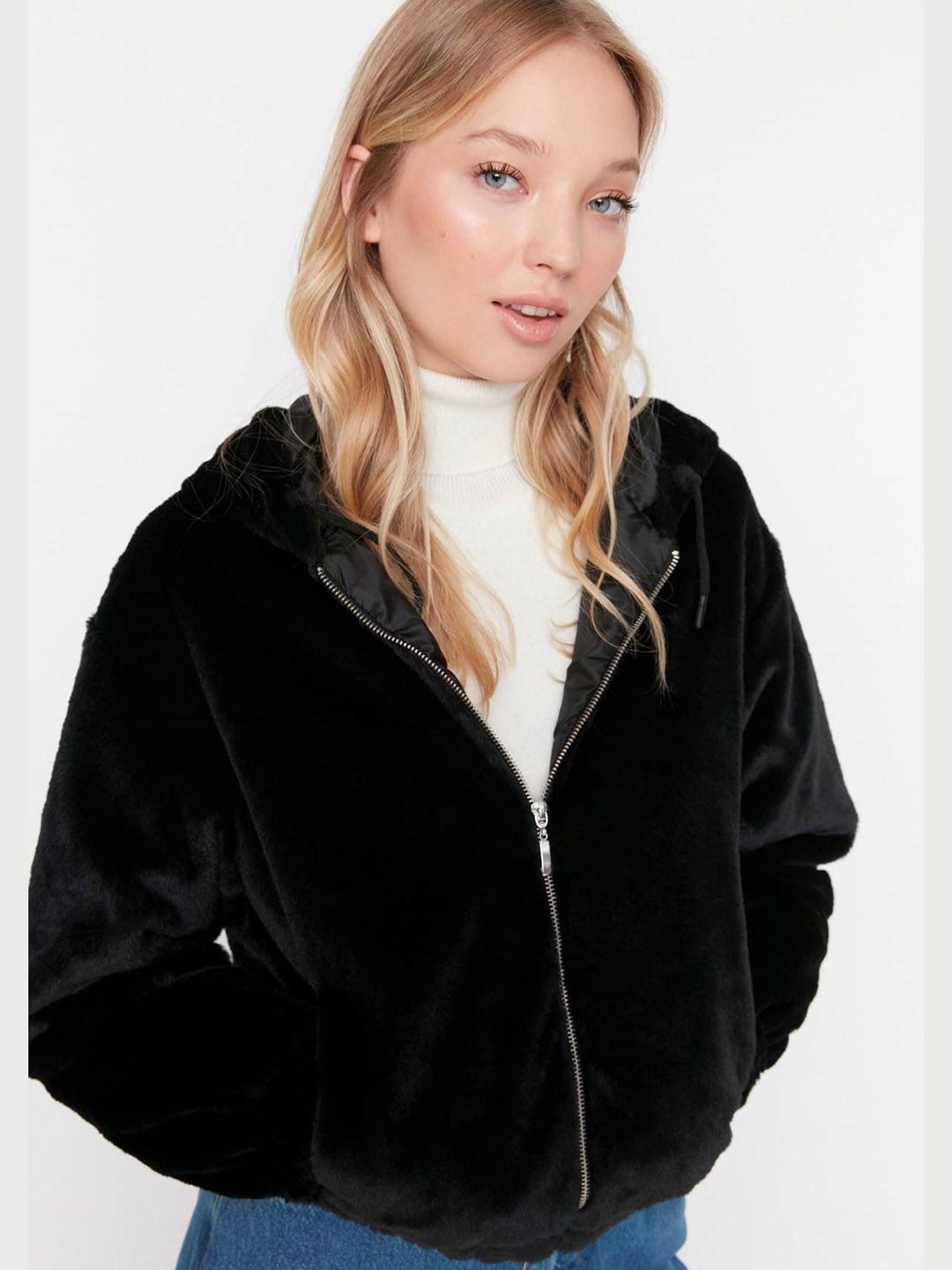 trendyol hooded tailored jacket