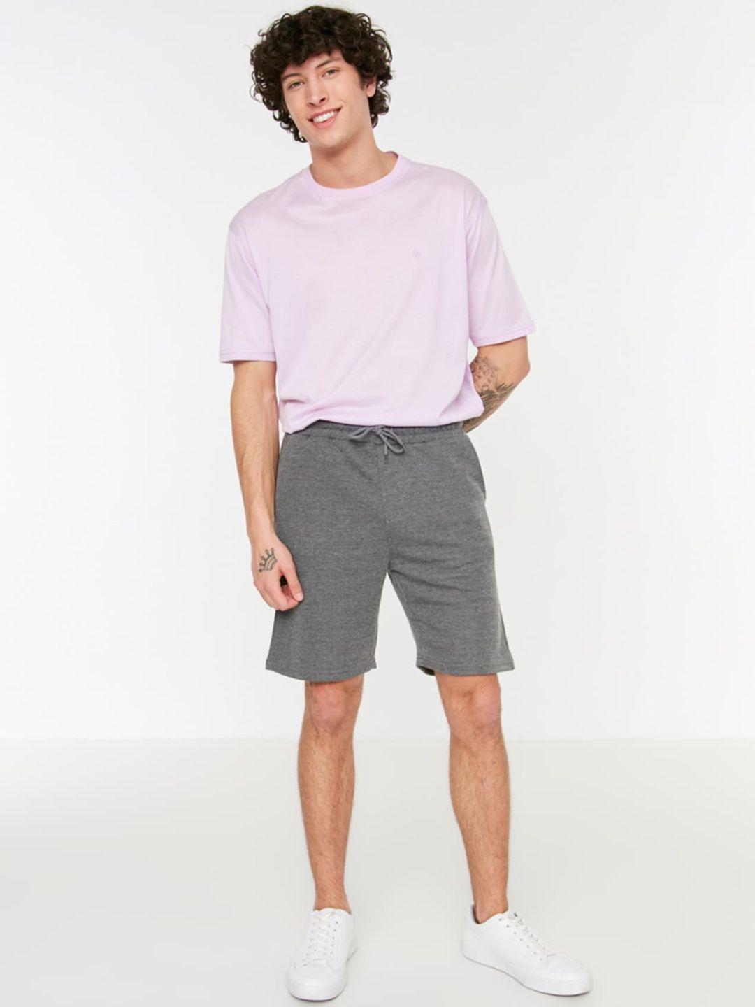 trendyol men high-rise casual shorts