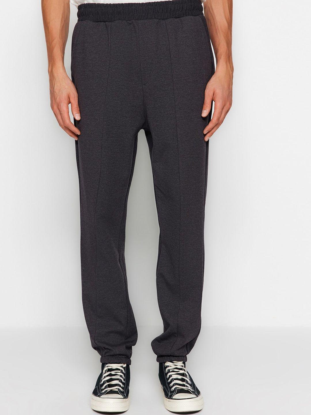 trendyol men mid-rise regular fit joggers