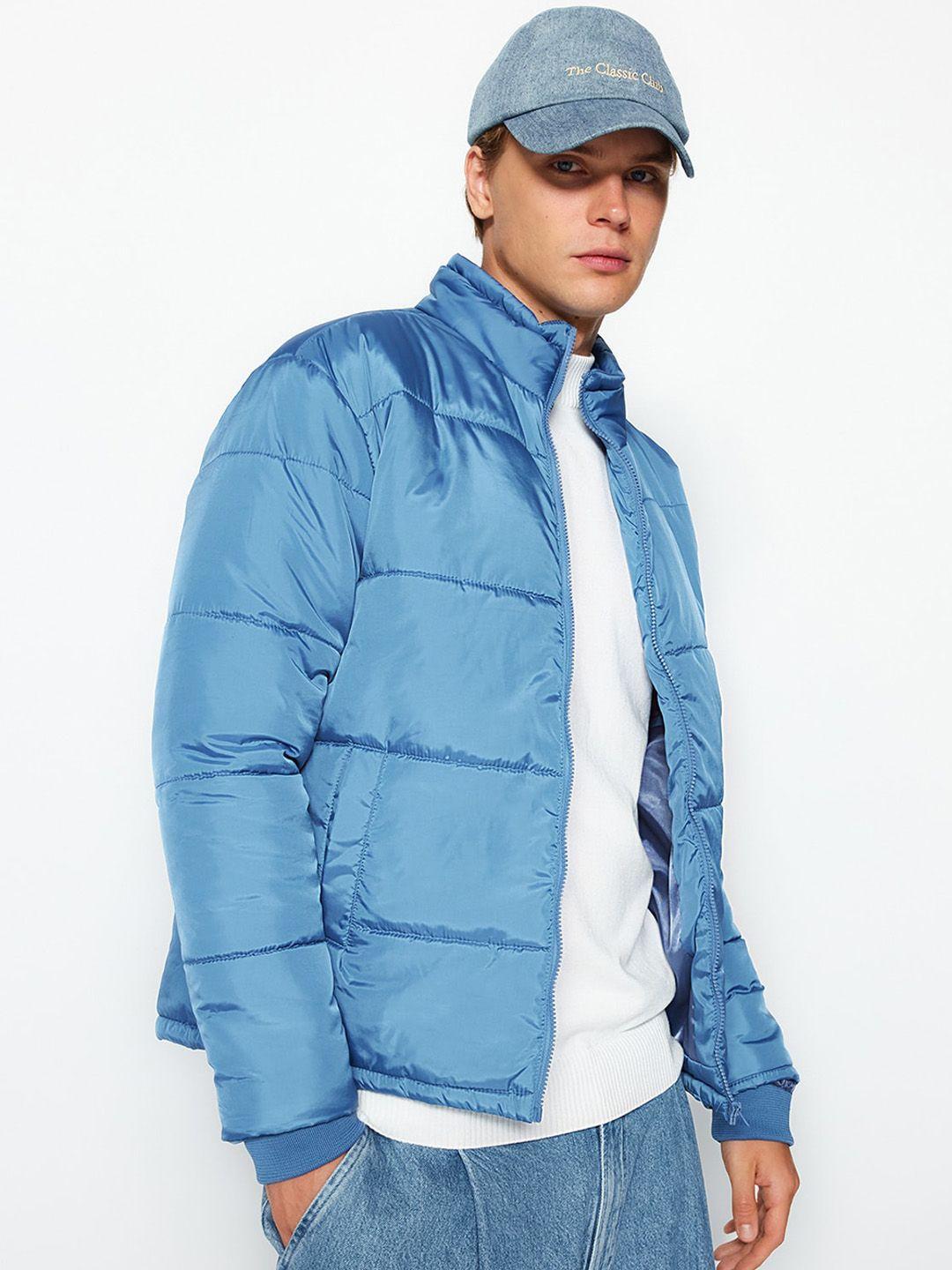 trendyol mock collar puffer jacket