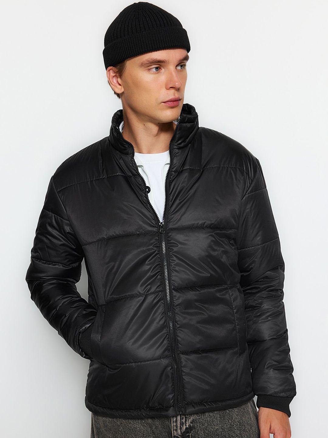 trendyol mock neck puffer jacket