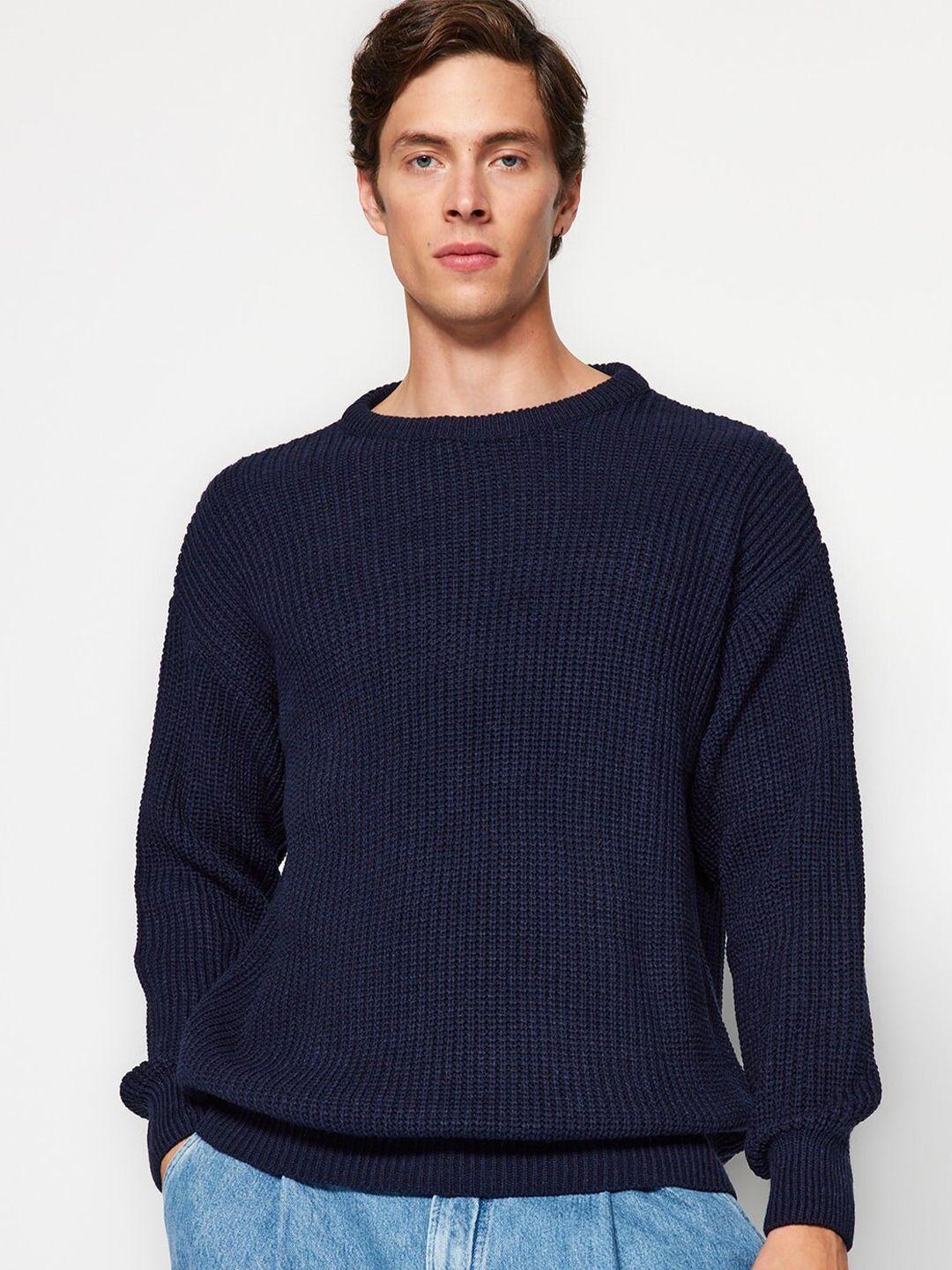 trendyol ribbed pullover sweater