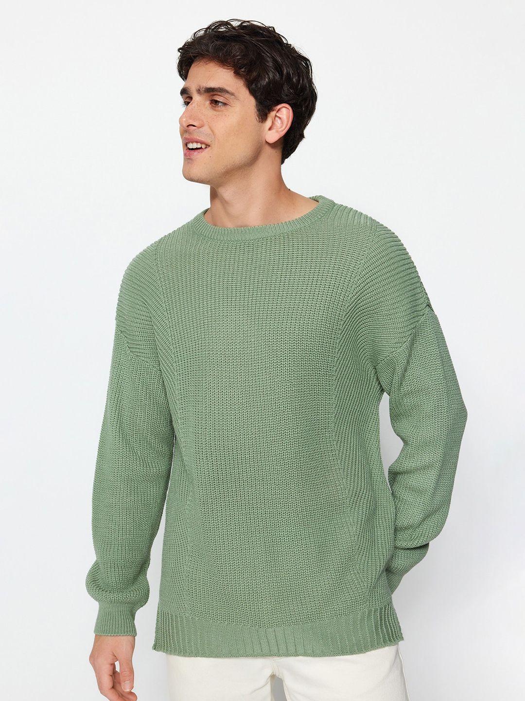 trendyol round neck pullover sweater