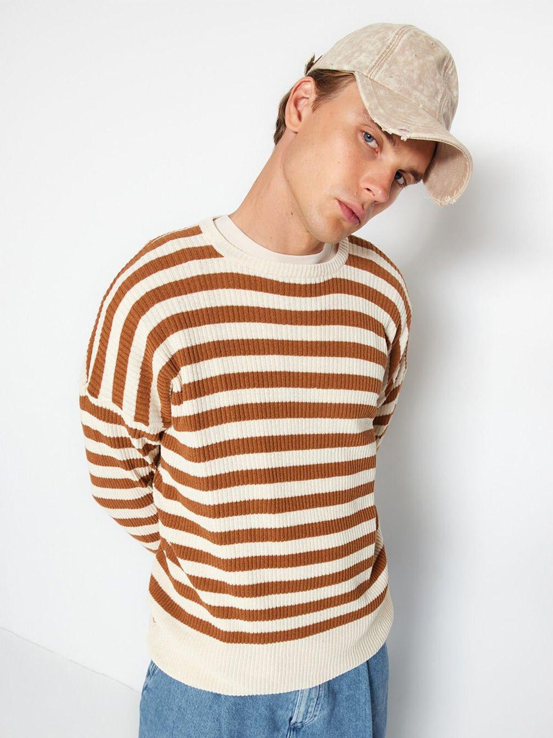 trendyol striped pullover