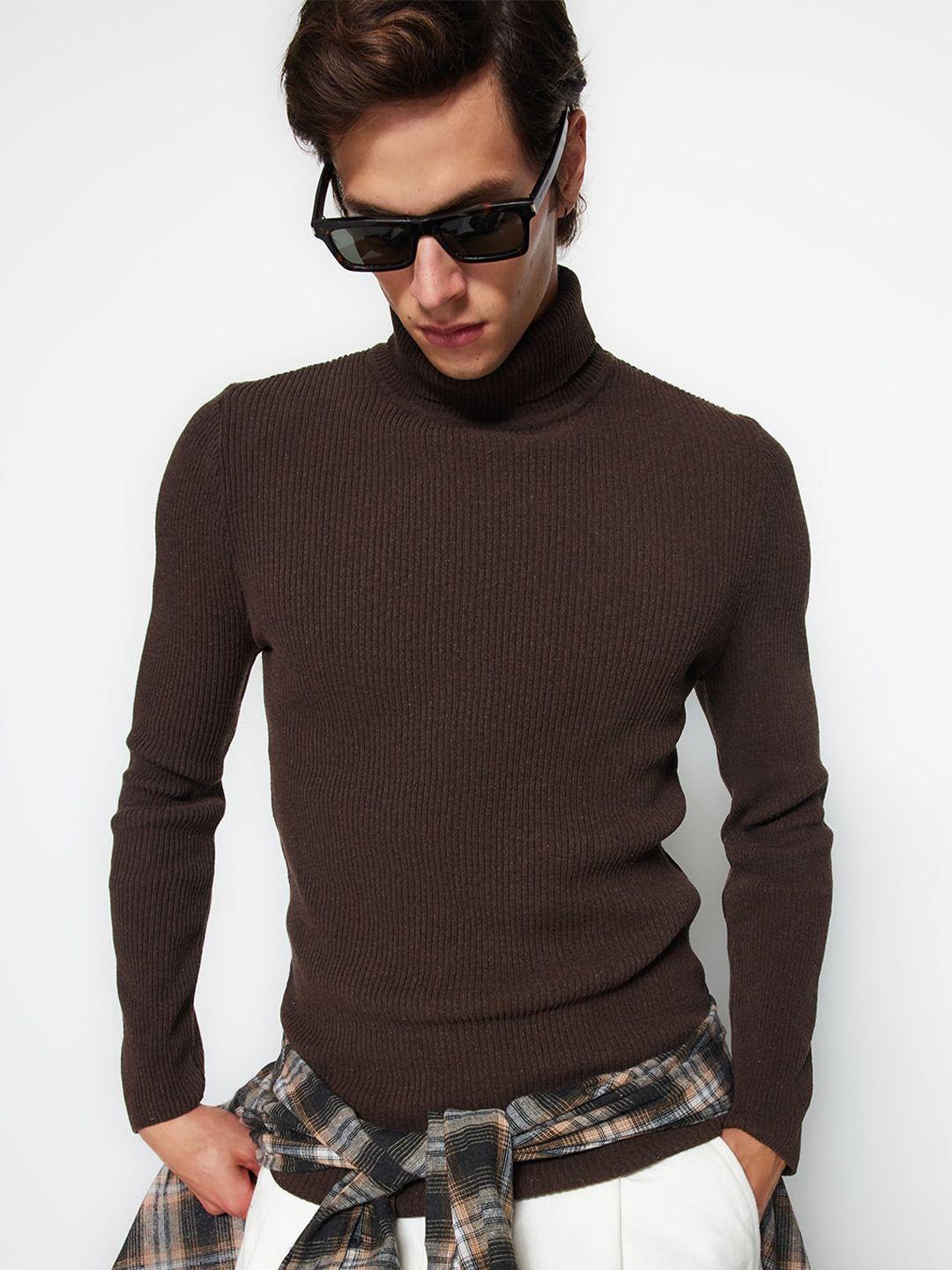 trendyol turtle neck pullover sweater