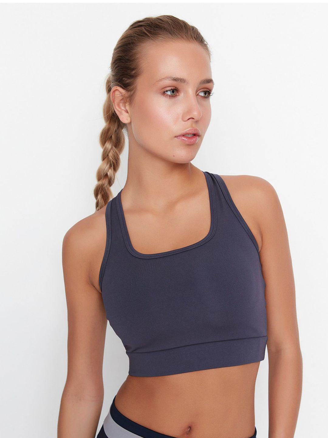 trendyol underwired lightly padding workout bra with all day comfort