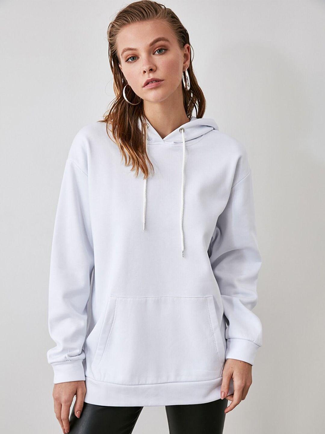 trendyol women hooded sweatshirt