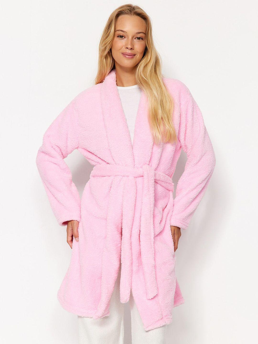 trendyol women wrap robe