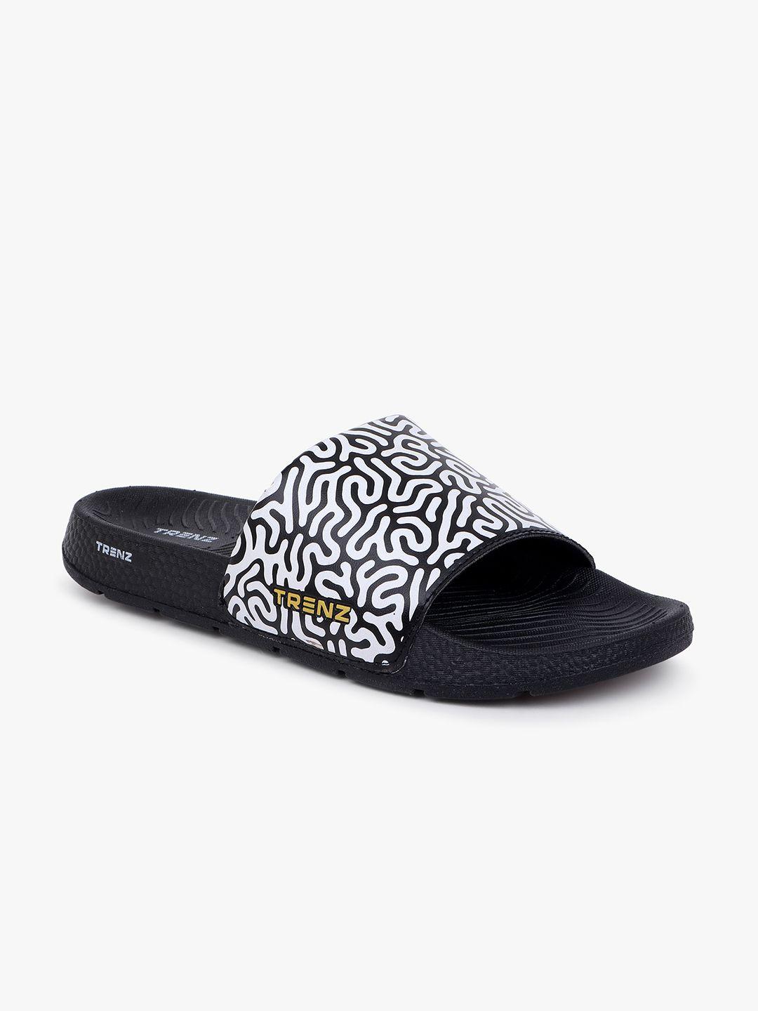 trenz men printed sliders