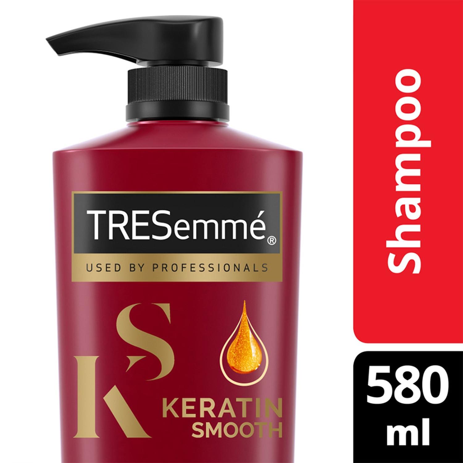 tresemme keratin smooth shampoo - (580ml)