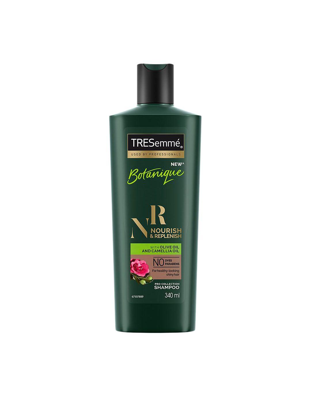 tresemme botanique nourish & replenish shampoo with olive & camellia oil - 340ml