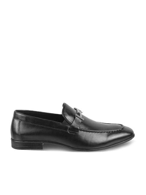 tresmode men's black casual loafers