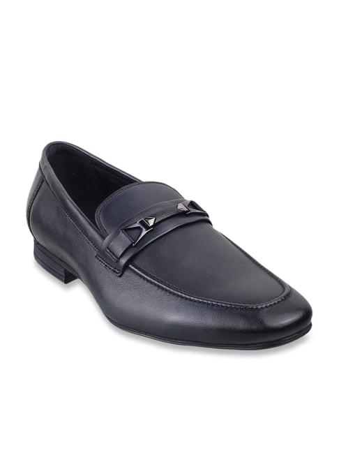 tresmode men's blue formal loafers