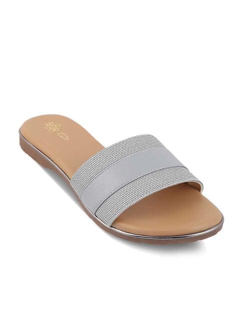 tresmode women's grey casual sandals