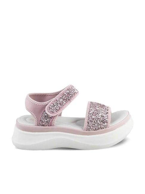 tresmode women's pink ankle strap wedges
