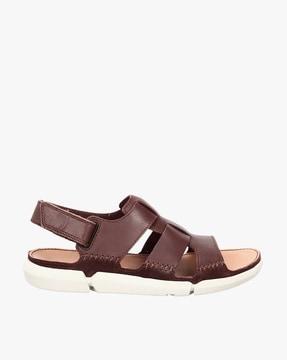 trisand bay strappy slip-on sandals