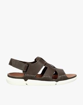 trisand bay strappy slip-on sandals