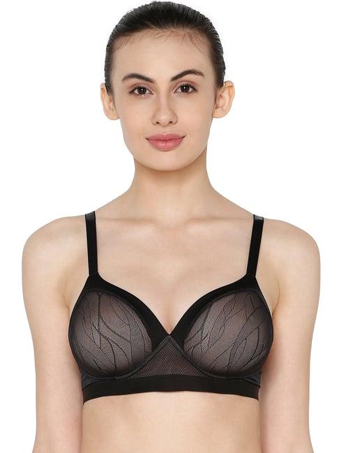 triumph black airy sensation padded wireless spacer cup fashion bra