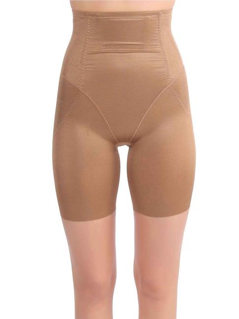 triumph brown non-padded tummy & thigh shapewear