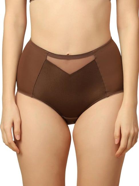 triumph brown plain panty