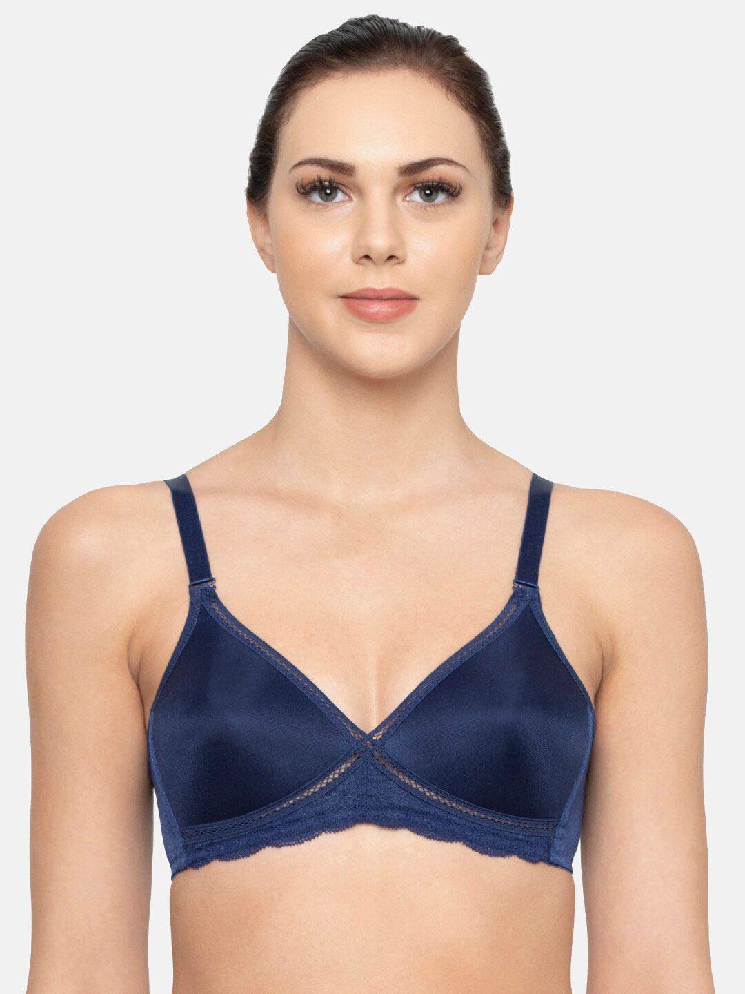 triumph corsina elegant comfort padded wireless criss-cross bust band everyday bra