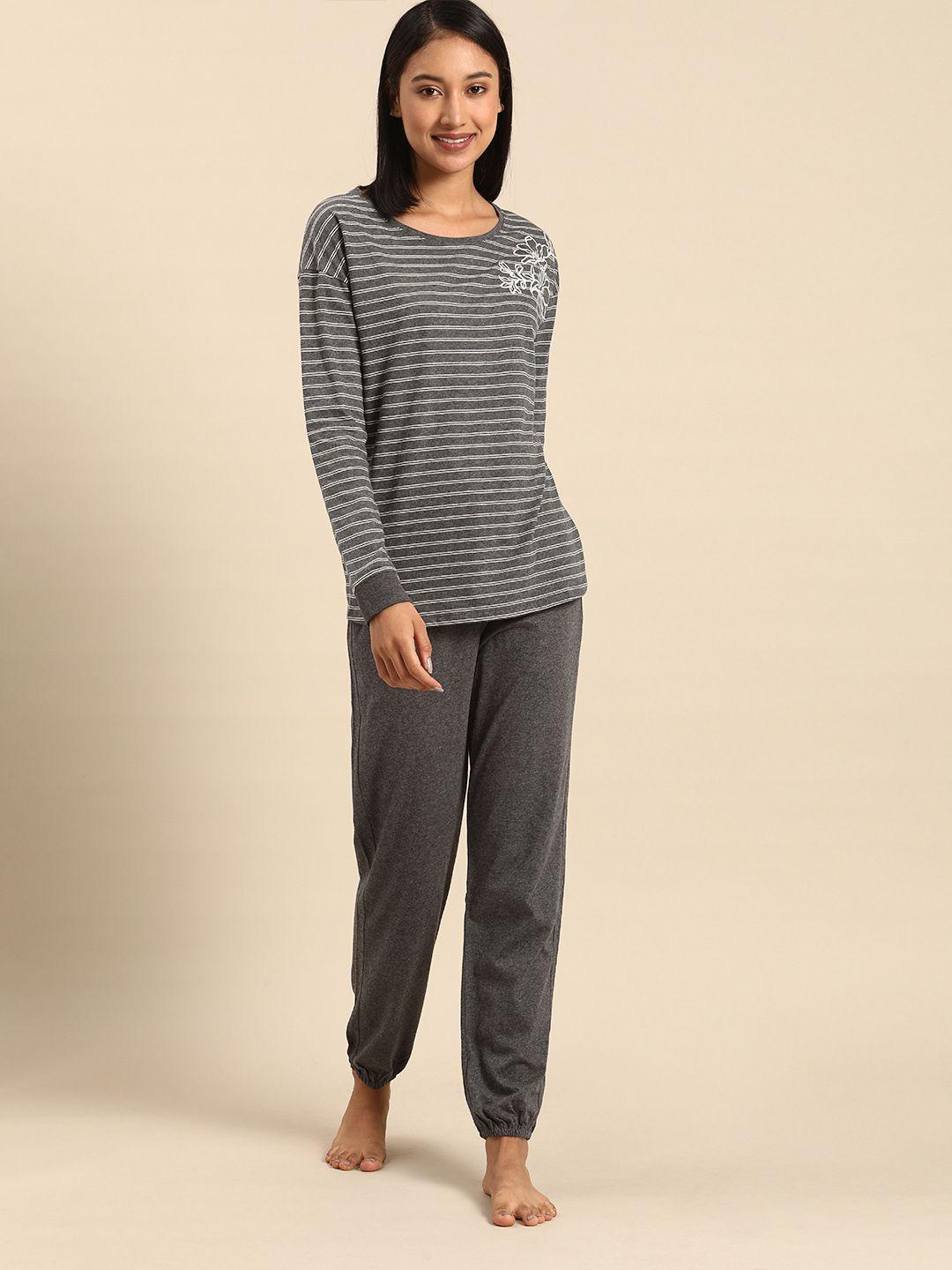 triumph lounge me 10 x long sleeve soft sustainable pyjama set