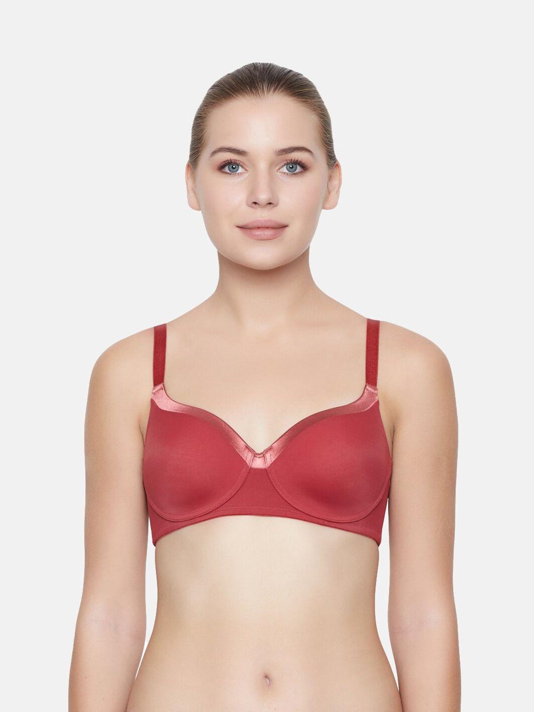 triumph rust bra lightly padded