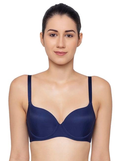 triumph t-shirt bra 60 invisible wired padded body make-up series seamless support everyday bra